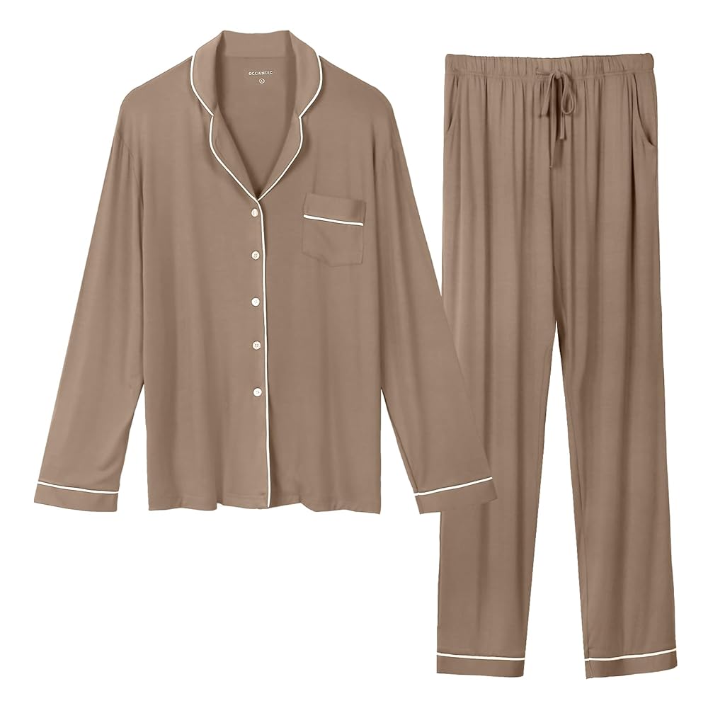 Pyjama maman Maternitys - ensemble chemise et pantalon de maternité confortable