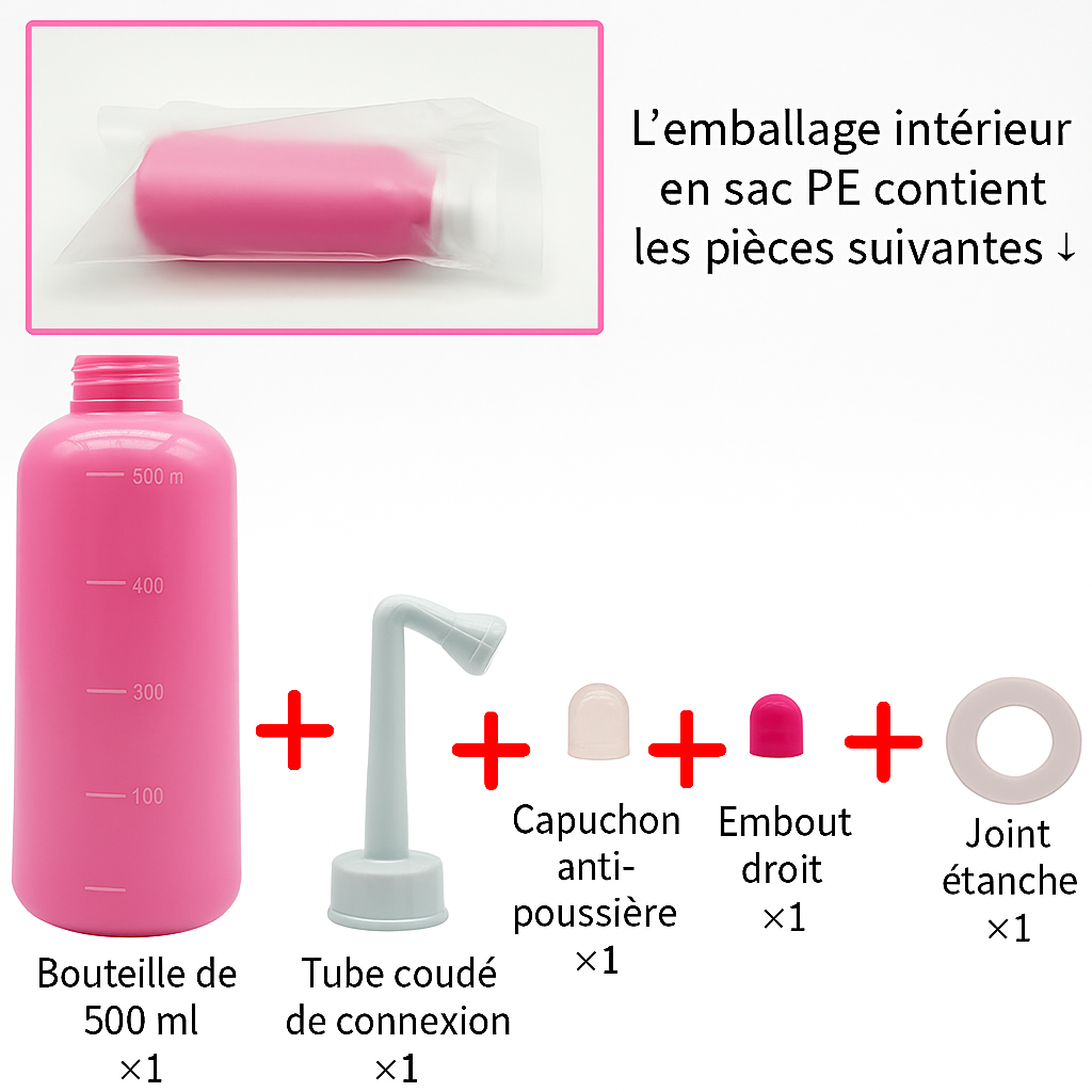Bouteille périnéale Maternitys - peri bottle post-partum