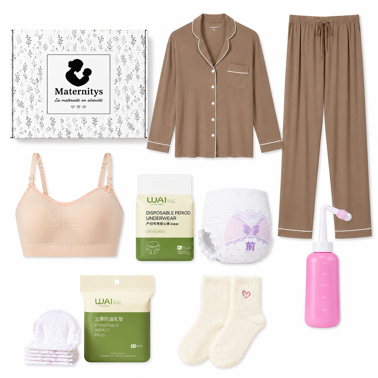 Pack Maman Post-Partum – Indispensables après l’accouchement