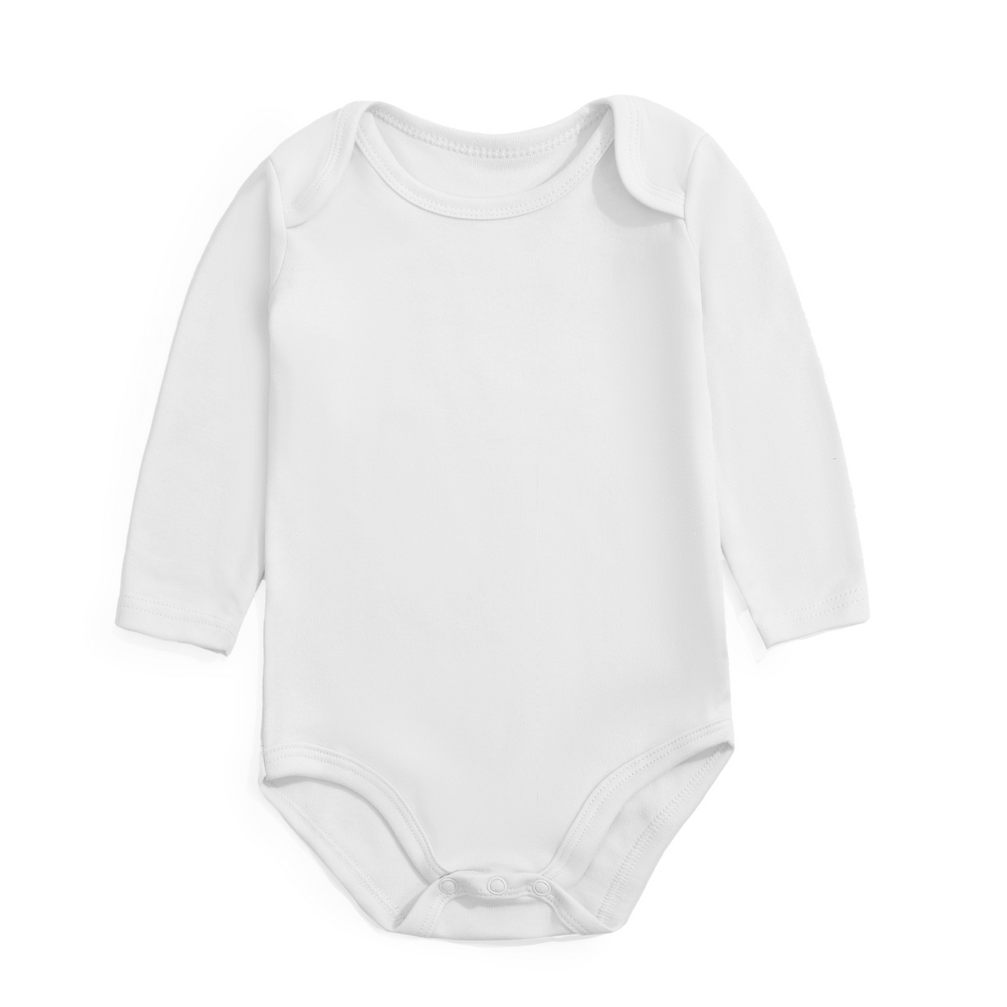 Body blanc manches longues bébé 0-3 mois Maternitys - coton unisexe