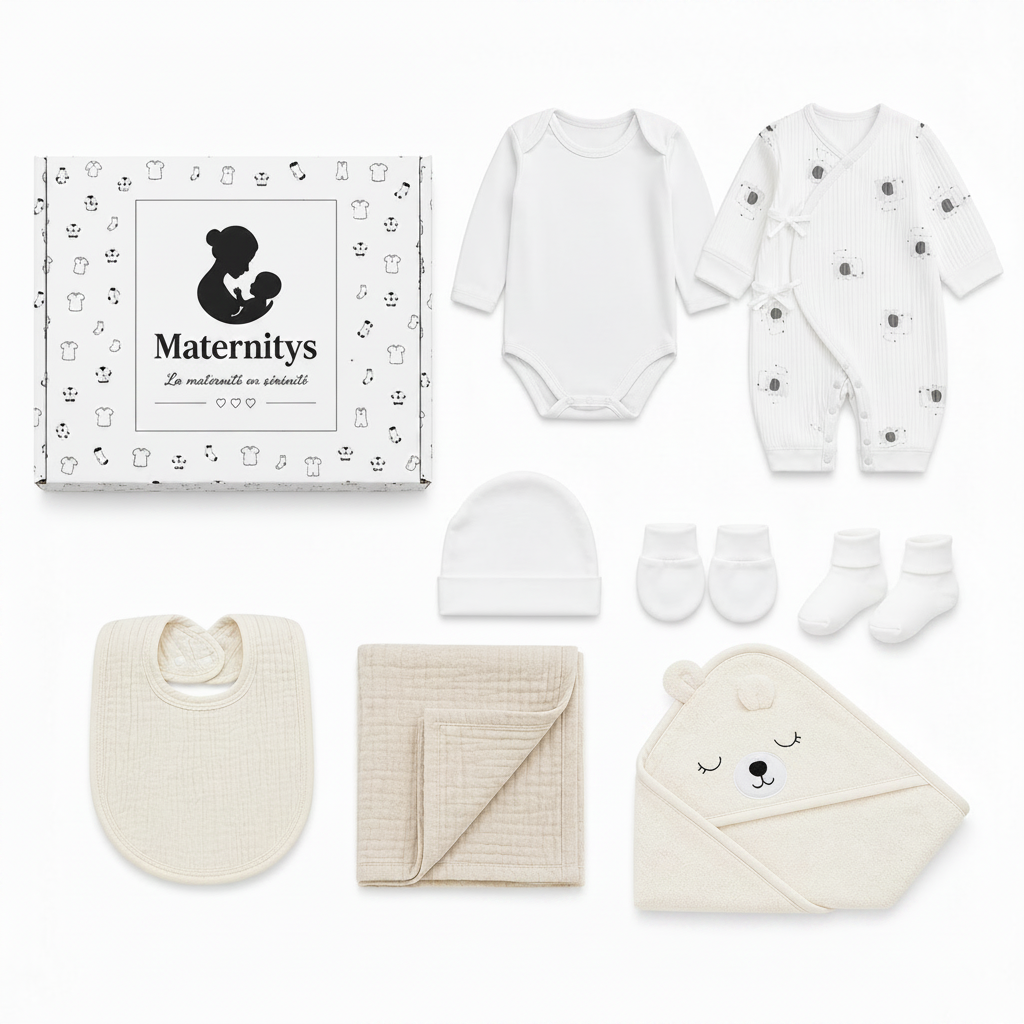 Pack bebe  naissance essentiel unisexe  Maternitys 