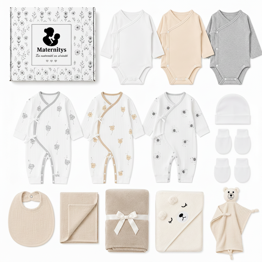 Pack naissance bebe Premium unisexe Maternitys